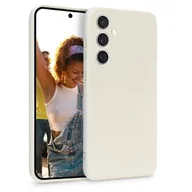 Etui i futerały do telefonów - Etui CRONG Color Cover do Samsung Galaxy S23 FE Beżowy - miniaturka - grafika 1