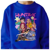 Bluzy dla dziewczynek - BLUZA DZIECIĘCA KPOP DEMON HUNTERS HUNTRIX 146-152 BAWEŁNIANA JAKOŚĆ - miniaturka - grafika 1