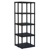 Szafy i regały magazynowe - ARTPLAST Regał plastikowy TEMPO, 1760x600x585 mm, 5 półek T60/10 PLUS - miniaturka - grafika 1