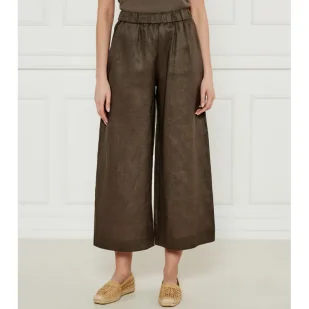 Max Mara Leisure Lniane spodnie MINNIE Relaxed fit - Spodnie damskie - miniaturka - grafika 1
