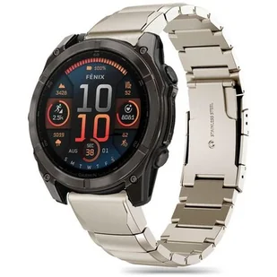 Pasek TECH-PROTECT Steelband do Garmin Fenix 5X/5X Plus/6X/6X Pro/7X/8 (51 mm) Tytanowy | Bezpłatny transport - Akcesoria do smartwatchy - miniaturka - grafika 1