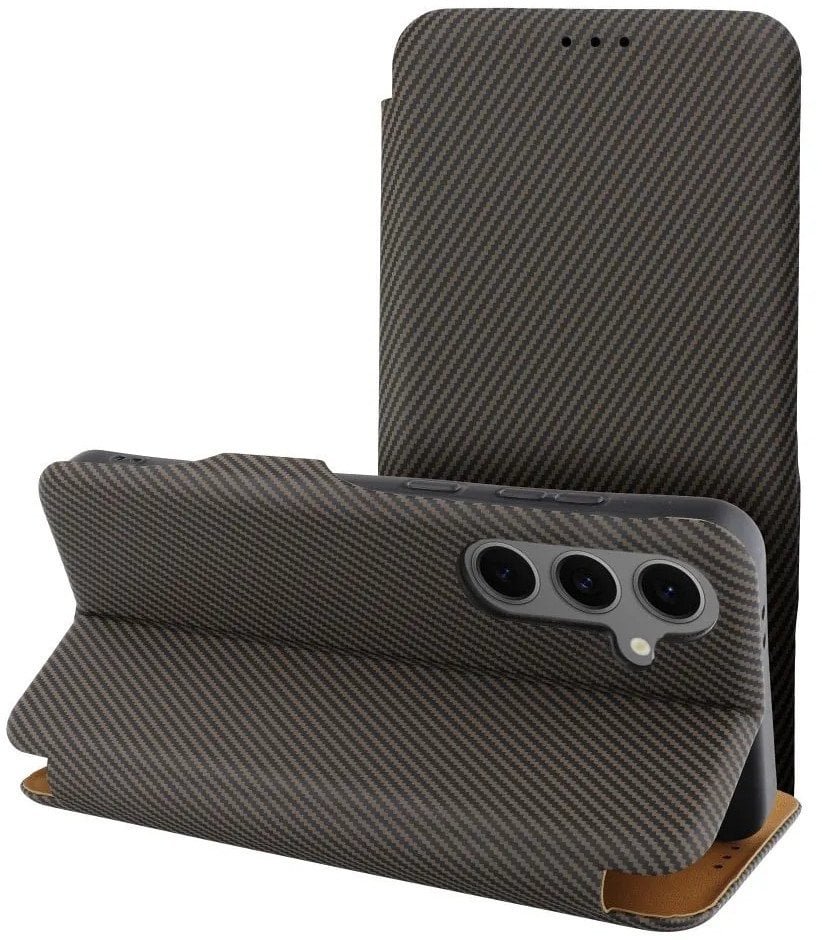 Kabura FOLIO Side Magnet do MOTOROLA G35 brązowy