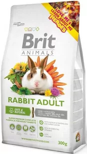 Animals Brit BRIT Rabbit Adult Complete 300g 100007 - Karma dla gryzoni - miniaturka - grafika 1