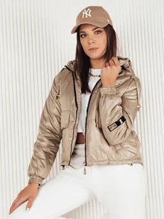 Kurtka damska przejściowa ARON kamelowa Dstreet TY4112-S - Kurtki damskie - miniaturka - grafika 1