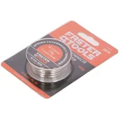 Akcesoria do lutowania - FASTER TOOLS Cyna z kalafonią 100 g 3 mm - miniaturka - grafika 1