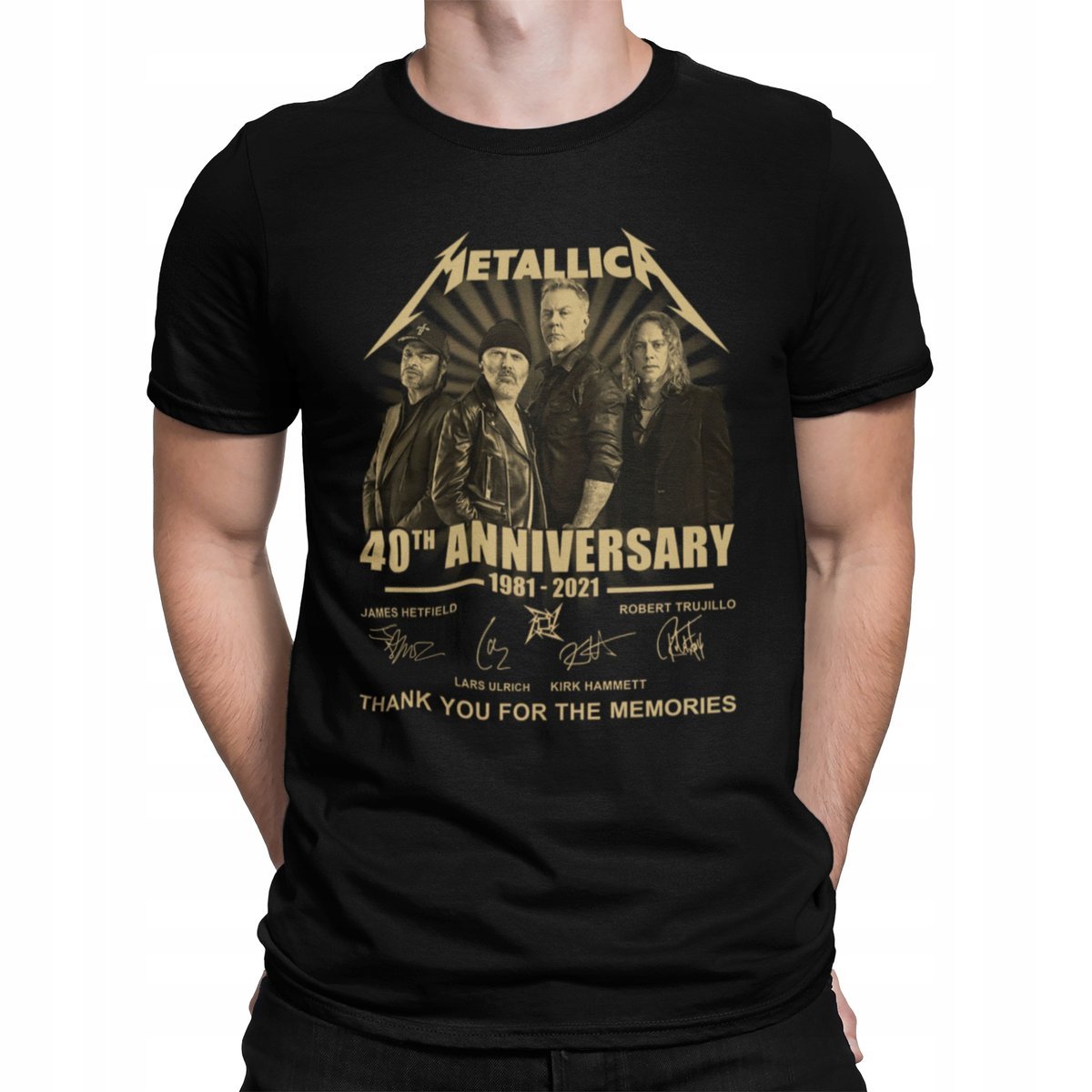 METALLICA T-Shirt Koszulka 40 lecie METAL L