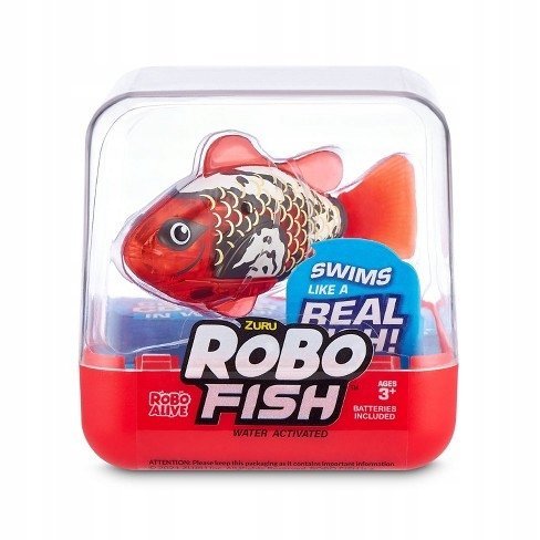 Robo Fish Pływająca rybka zmieniająca kolor CZERWONA