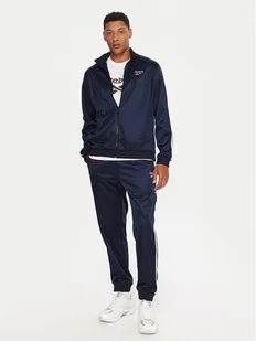 Reebok Dres RK25143CCM Granatowy Regular Fit - Dresy męskie - miniaturka - grafika 1