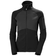 Bluzy sportowe damskie - Helly Hansen Lifa Merino Midlayer, bluza, damska, czarna - miniaturka - grafika 1