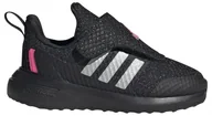 Buty dla dziewczynek - adidas Fortarun 2.0 buty dziecięce, materiał wierzchni, różowe, Rdzeń Czarny Srebrny Met Lucid Różowy, 3 UK Child - miniaturka - grafika 1