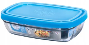 Pojemnik szklany z pokrywą na żywność Freshbox 0,39 L Duralex 15 x 10 cm - Pojemniki kuchenne - miniaturka - grafika 1