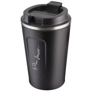 Kubek termiczny LAMART LT 4068 ze stali nierdzewnej 350ml Czarny - Kubki termiczne - miniaturka - grafika 1