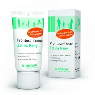 BRAUN & Prontosan acute Żel na rany 0,1 % 30 g Długi termin ważności! 9075699 - Dezynfekcja - miniaturka - grafika 3