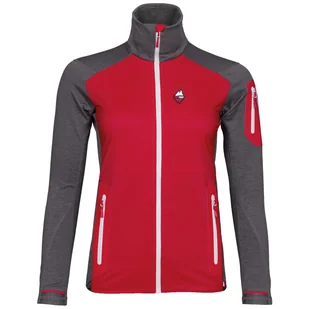 Kurtka damska High Point Merino Alpha Lady Rozmiar: S / Kolor: czerwony/szary - Kurtki i kamizelki sportowe damskie - miniaturka - grafika 1