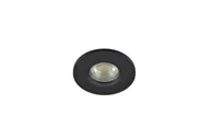 Lampy ogrodowe - AZZARDO Oczko stropowe Ika round IP65 AZ3017 czarna oprawa w nowoczesnym stylu AZ3017 - miniaturka - grafika 1