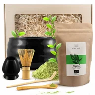 Herbata - Zestaw Prezentowy Akcesoria Do Parzenia Matchy Japońska Matcha Bio 100g - miniaturka - grafika 1