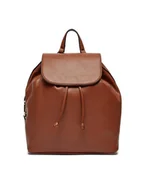 Plecaki - TWINSET Plecak 242TB7236 Brązowy - miniaturka - grafika 1