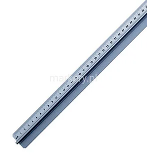 KOH I NOOR Linijka 60cm aluminium uchwyt KIN 910106 - Linijki, ekierki - miniaturka - grafika 2