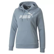 Bluzy sportowe damskie - Bluza dresowa damska Puma ESS LOGO - miniaturka - grafika 1