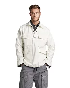 G-STAR RAW Męska kurtka Shanorak, beżowa (ecru D298-159), L, beżowy (Ecru D298-159), L - Kurtki męskie - miniaturka - grafika 1