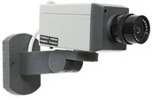 Kamery do monitoringu - Atrapa kamery przemysłowej z czujnikiem ruchu - miniaturka - grafika 1