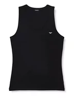 Koszulki i topy damskie - Emporio Armani Underwear Tank Iconic Cotton t-shirt damski, czarny, S - miniaturka - grafika 1