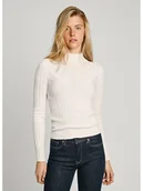 Koszulki i topy damskie - Pepe Jeans Koszulka w kolorze kremowym - miniaturka - grafika 1