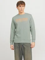 Bluzy męskie - Jack & Jones Bluza w kolorze zielonym - miniaturka - grafika 1