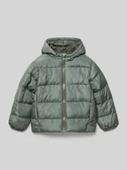 Kurtki i płaszcze dla chłopców - Kurtka pikowana o kroju regular fit z kapturem - miniaturka - grafika 1