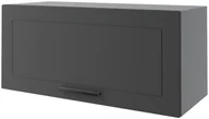 Meble kuchenne - Bergamo Szafka Wisząca Niska W4B/80Av Grafit Mat - miniaturka - grafika 1