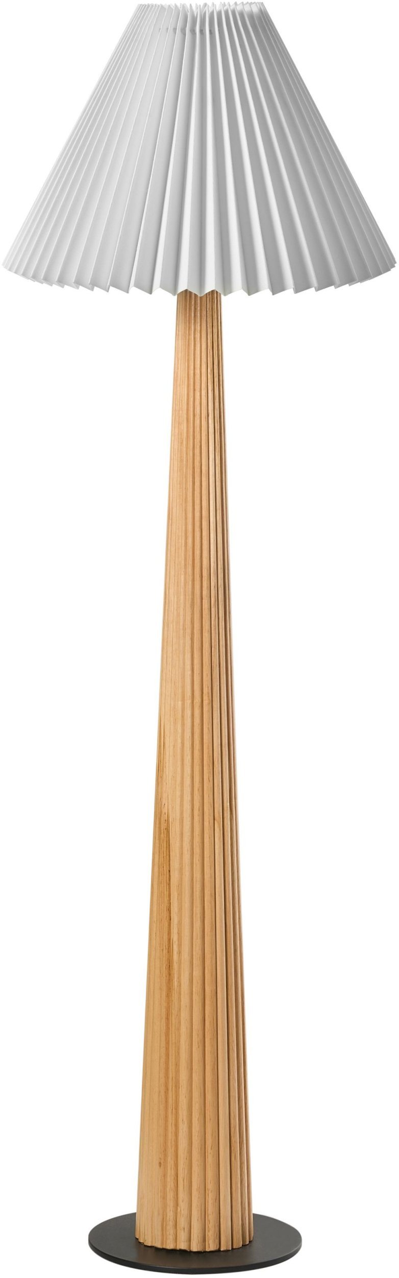 Lampa podłogowa Beliani Lampa podłogowa ALIGIDE Drewno