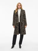 Kurtki damskie - Vila Płaszcz przejściowy w kolorze beżowo-czarnym - miniaturka - grafika 1