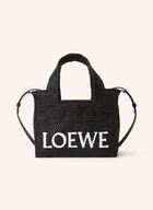 Torebki damskie - Loewe Torba Shopper Font Tote Small schwarz - miniaturka - grafika 1