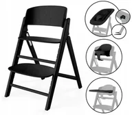 Krzesełka do karmienia - Cybex Click & Fold 4-in-1 krzesełko do karmienia / Stunning Black - miniaturka - grafika 1