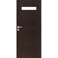 Drzwi wewnętrzne - Skrzydło ROCO tuleje wenge japońskie 70 L 2Z WC - miniaturka - grafika 1