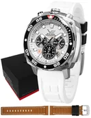 Zegarki męskie - Zegarek Vostok Europe VK67-650A722SW Systema Periodicum Oxygen - miniaturka - grafika 1