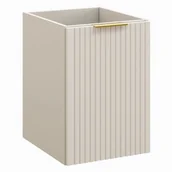 Szafki łazienkowe - Szafka pod blat z koszem na pranie 81-40-1DK Kolekcja ADEL CASHMERE Kaszmirowy Mat - miniaturka - grafika 1