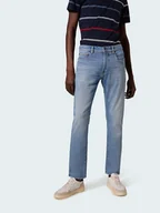 Spodnie męskie - Pierre Cardin Dżinsy - Tapered fit - w kolorze błękitnym - miniaturka - grafika 1