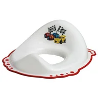 Akcesoria łazienkowe - Nakładka sedesowa antypoślizgowa Cars biały - miniaturka - grafika 1