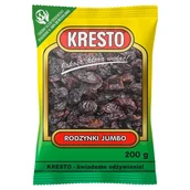 Bakalie - Kresto RODZYNKI JUMBO 200G zakupy dla domu i biura 36062131 - miniaturka - grafika 1
