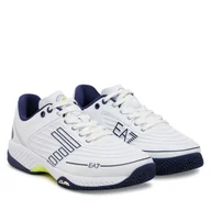 Sneakersy męskie - Sneakersy EA7 Emporio Armani X8X242 XK438 U451 Biały - miniaturka - grafika 1