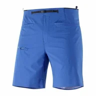 Spodnie sportowe damskie - Spodenki Salomon Outspeed Nautical Blue - miniaturka - grafika 1