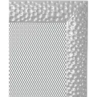 Kratki wentylacyjne - Parkanex kominkowa Venus niklowana 22x22 kratki pl - miniaturka - grafika 1