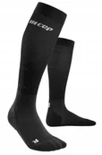 Skarpetki kolarskie - cep infrared recovery Tall Socks Men, czarny III | Calf 32-38cm 2022 Skarpetki kompresyjne - miniaturka - grafika 1