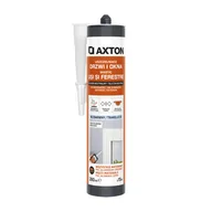 Silikony - Silikon neutralny Drzwi i Okna bezbarwny 280 ml Axton - miniaturka - grafika 1