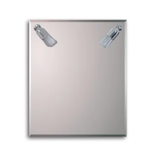 Lustro tradycyjne Duo 53 x 63 cm RUKE - Lustra - miniaturka - grafika 1