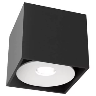 Orlicki Design Downlight LAMPA sufitowa Cardi l Small Nero Bianco kwadratowa OPRAWA metalowy spot czarny biały Cardi l Small Nero Bianco - Lampy sufitowe - miniaturka - grafika 1