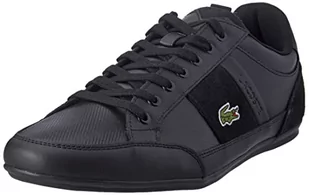 Lacoste Męskie trampki Chaymon Bl 22 2 CMA, Blk, 24 UK - Trampki męskie - miniaturka - grafika 1