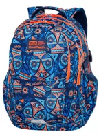 Plecaki szkolne i tornistry - CoolPack Plecak Młodzieżowy Factor AZTEC BLUE c02189 - miniaturka - grafika 1