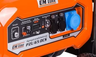 Agregat prądotwórczy OLEO MAC OM LINE PZU 65E DCS AGREGAT PRĄDOTWÓRCZY 5,5 KW - Agregaty prądotwórcze - miniaturka - grafika 4